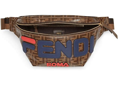 brown fabric belt bag fendi|fendi belt outlet.